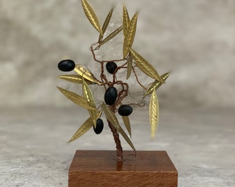 Kupferdraht Olivenbaum-Draht Kunst Handgefertigte schwarze Oliven. - Etsy  Schweiz