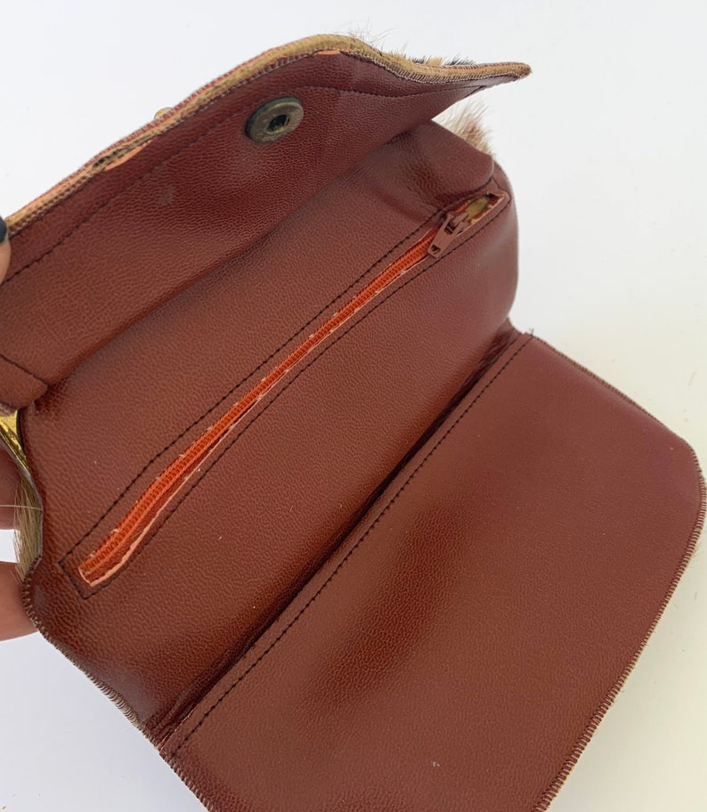 Vintage Furry Wallet Womens Wallet Personalized Wallet Etsy