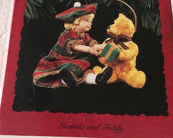 Hallmark Lucinda and Teddy Ornament