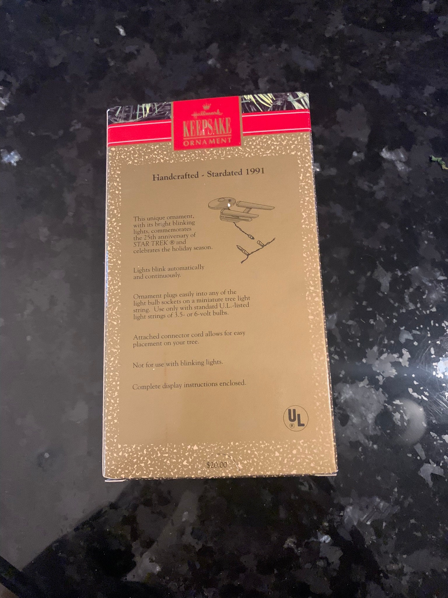 Hallmark Star Trek Starship Enterprise Etsy