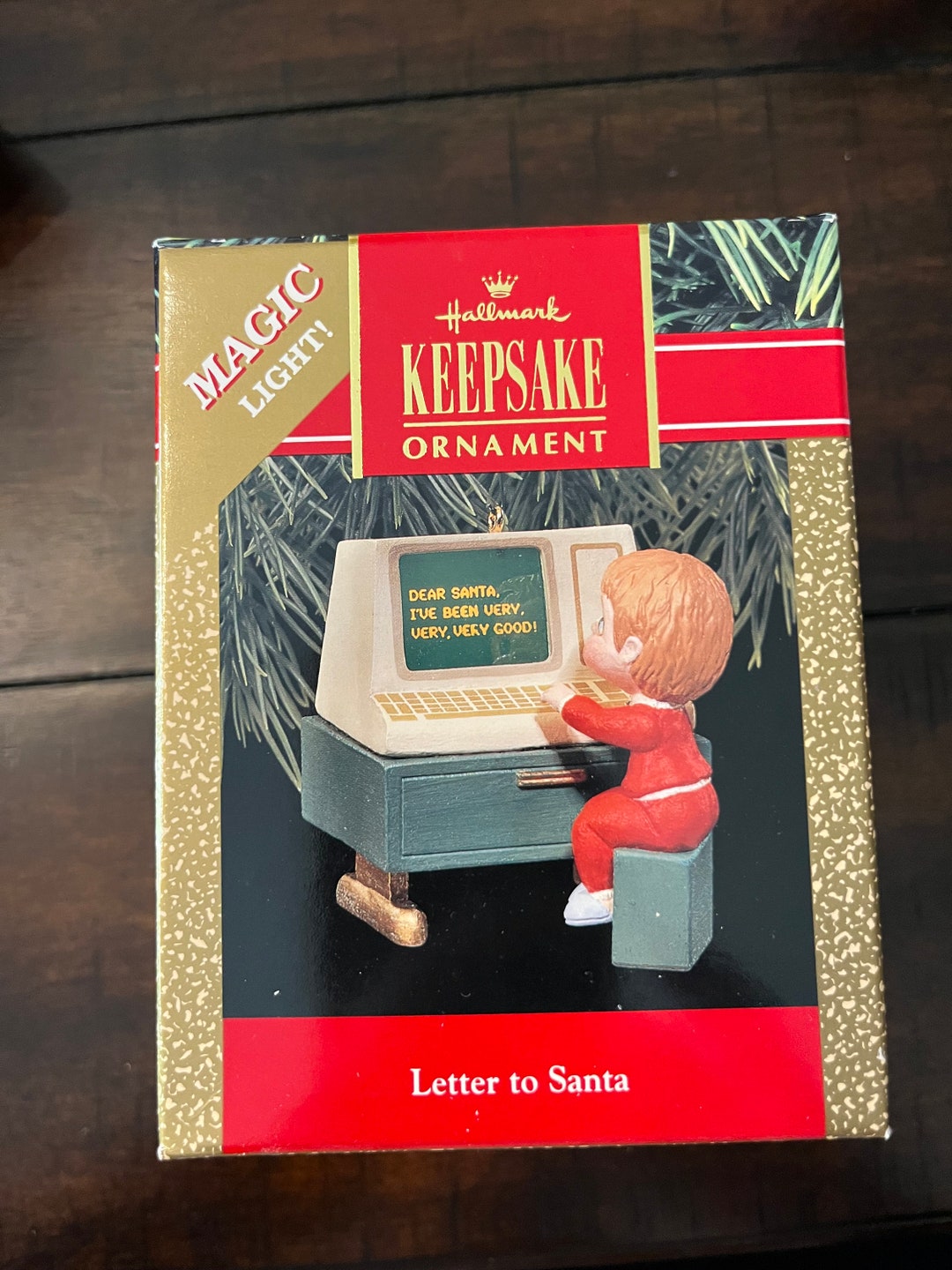 Hallmark Letters to Santa Magic Ornament Etsy