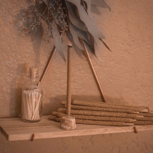 Incienso de Palo Santo. Incienso de palo santo de primera calidad, totalmente natural y elaborado a mano. Madera sagrada. Espiritualidad, aromaterapia terapéutica. Larga duración.