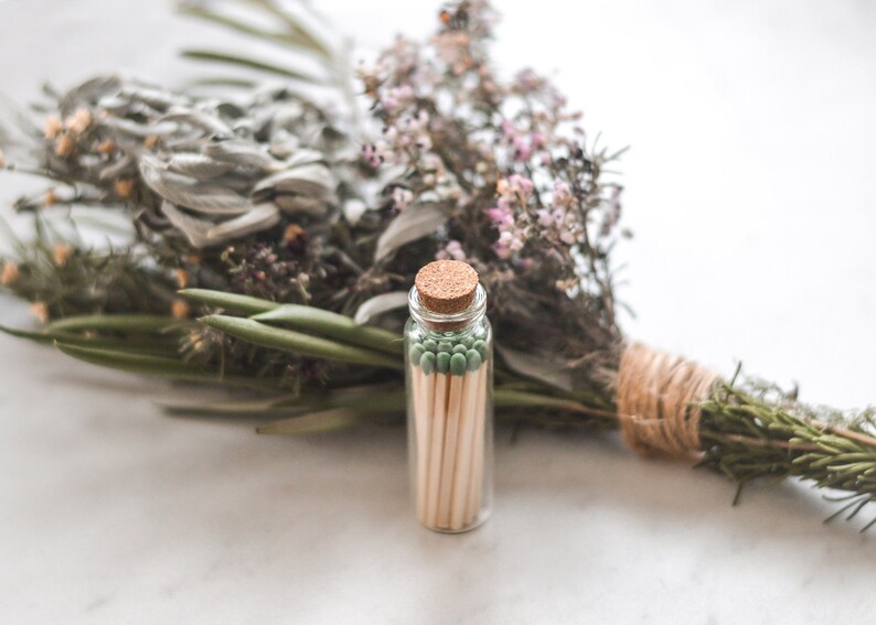 evergreen # candle Match jar w matches Scarlet red or white tip Safety matches made w wood from responsibly managed forests striker