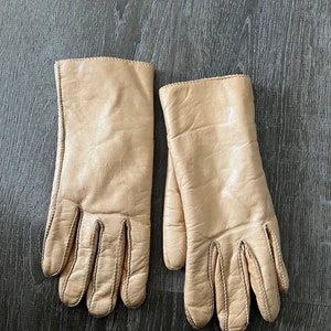 Vintage Aris Lederhandschuhe