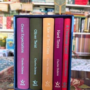 Charles Dickens Collection Box Set, Decorative Hardcover Classics, Arcturus Special Edition, Clothbound Books