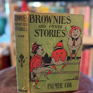 【レア】 ヴィンテージ 絵本 洋書 パーマーコックス ブラウニー  インテリア Antique Palmer Cox Brownies - Etsy