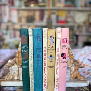 Instant Library, Children’s book set, Children’s room decor, colorful instant shelf