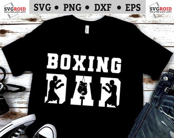 Boxing svg files - Boxing Dad SVG - boxer svg or mma digital download