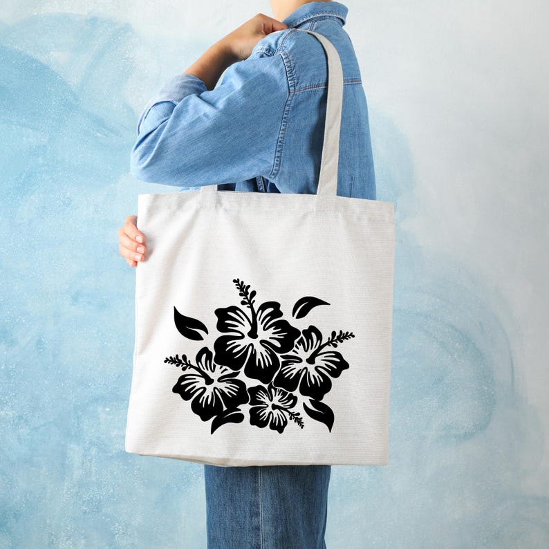Hibiscus Flowers Svg Bundle, Hibiscus Png, Tropical Floral Clipart ...
