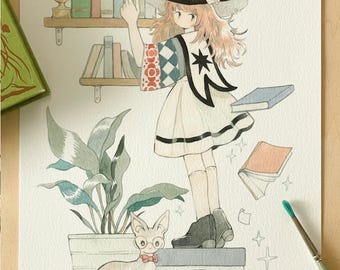pick a book - print
