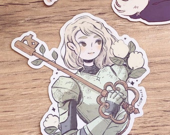 K for Knight - Vinyl sticker