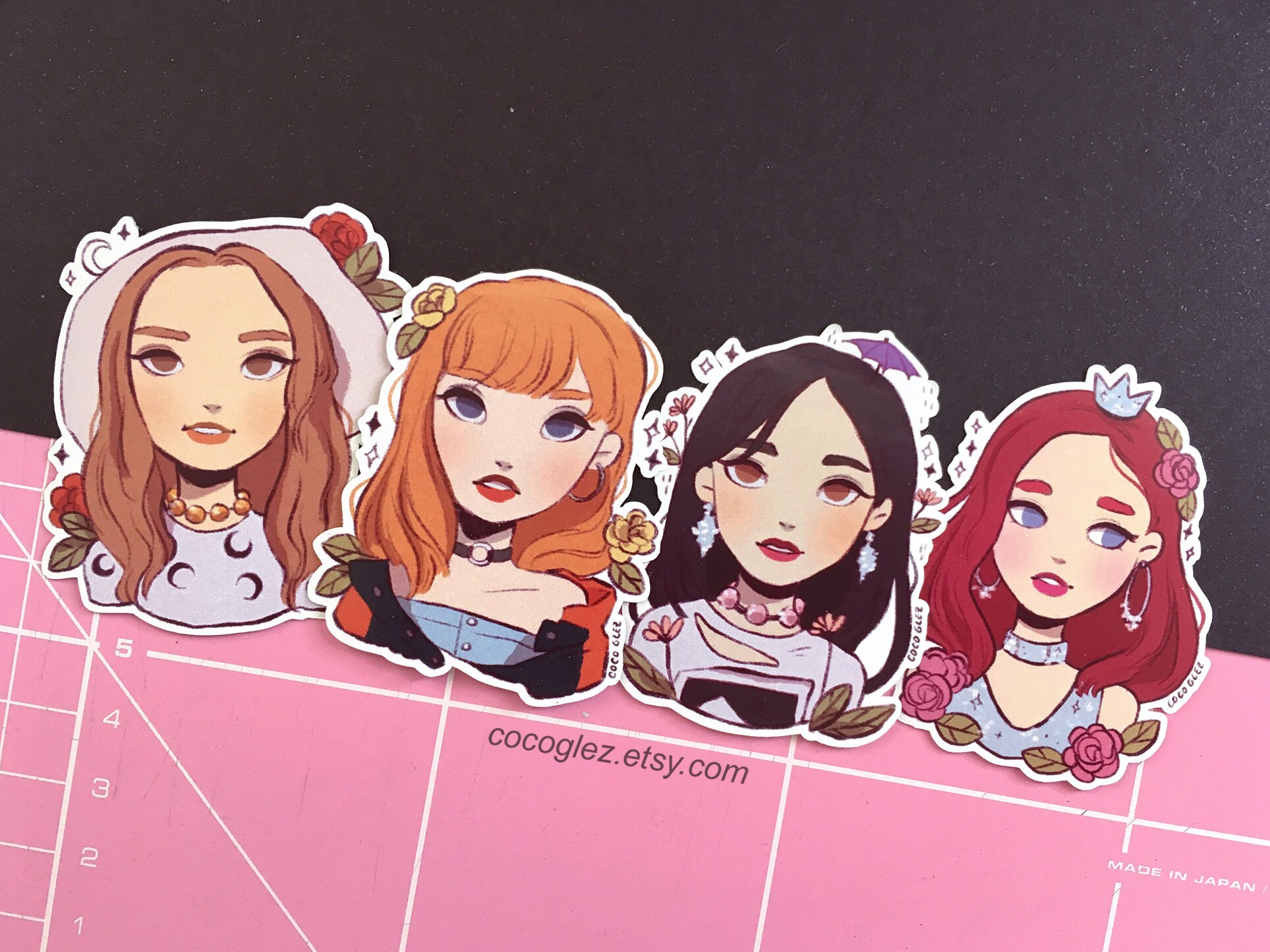 full pack blackpink kpop stickers ddu du ddu du lisa etsy