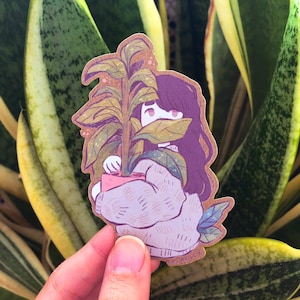 Plant Person - Kraft Aufkleber