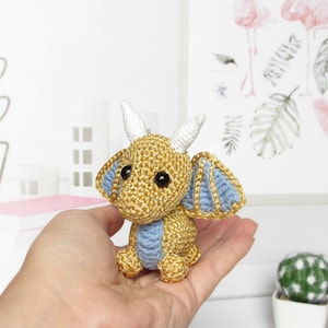 Dragon plush, dragon decor, golden dragon figure, stuffed animals and plushies dragon, dragon gift