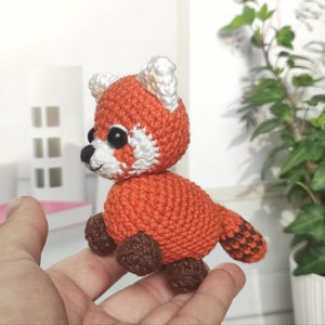 Adopt me pet, adopt me red panda keychain