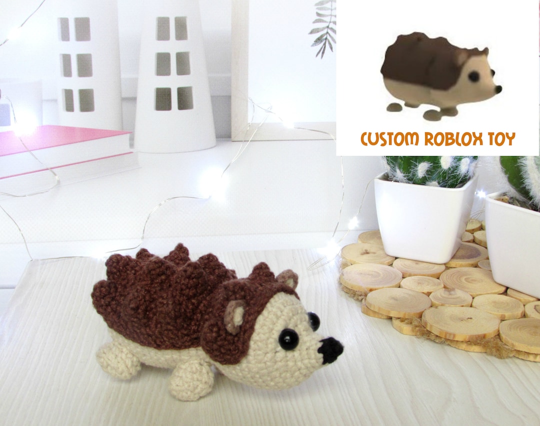Adopt Me Pets, Adopt Me Hedgehog, Custom Plush - Etsy