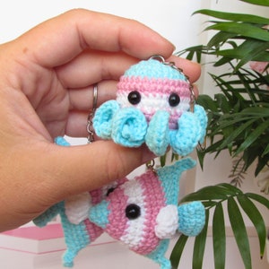 Lgbt gifts, transgender stuffed animals, small transgender flag, transgender keychain, transgender seal