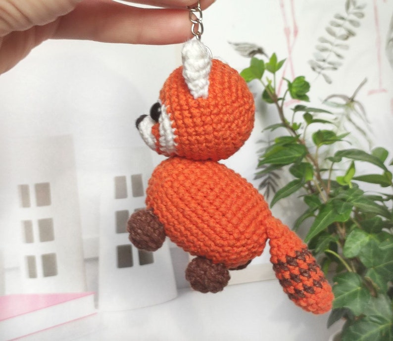 Adopt Me Pet Adopt Me Red Panda Keychain - Etsy