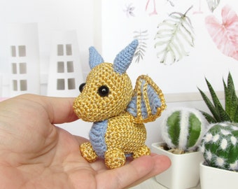 Dragon plush, dragon decor, neon golden dragon, stuffed animals and plushies dragon, dragon gift