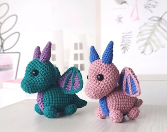 Dragon plush, dragon decor, neon dragon, stuffed animals and plushies dragon, dragon gift