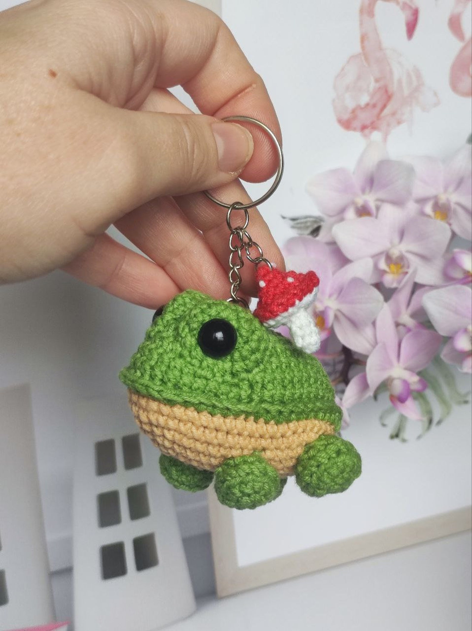Adopt Me Plush, Adopt Me Frog Keychain, Adopt Me Gift, Mushroom Frog - Etsy