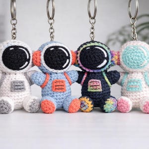 Lindo llavero de peluche, regalos espaciales para hombres, cumpleaños con temática espacial, figura de astronauta