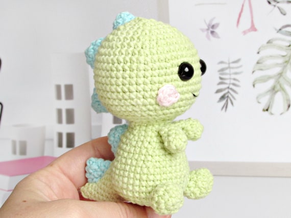 Mini dinosaur toy, baby sensory toy, dinosaur baby shower gift