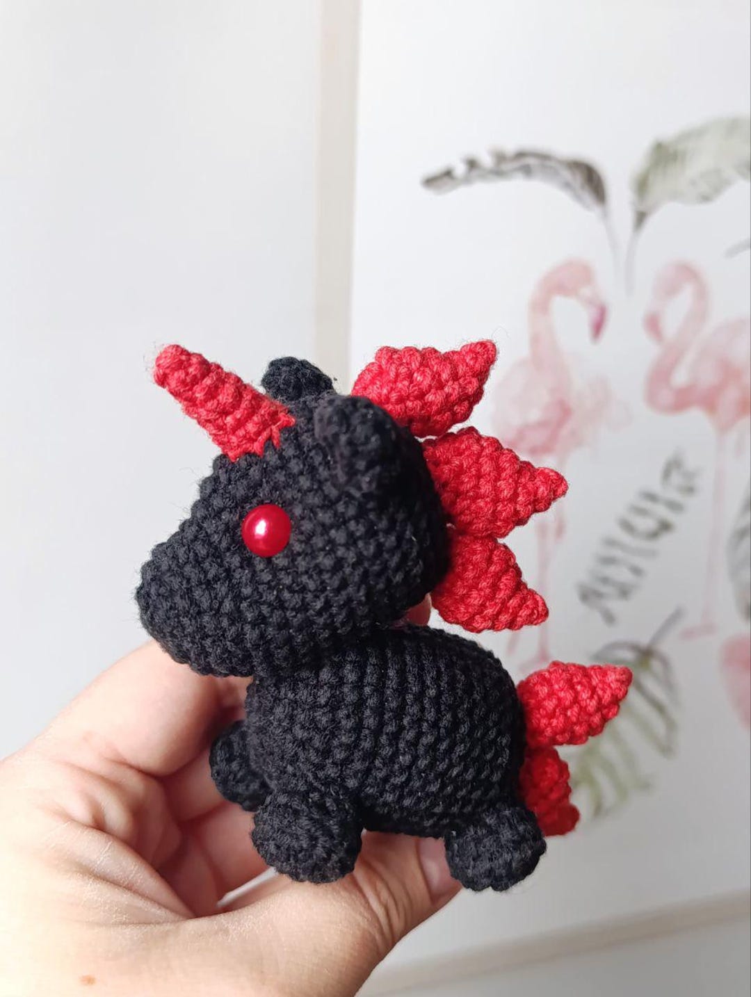 Evil Unicorn, Adopt Me Plush, Cute Keychain Plush - Etsy