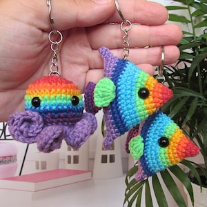 Porte-clés fierté lgbt, cadeau pour couple lgbt, peluche pride, porte-clés arc-en-ciel