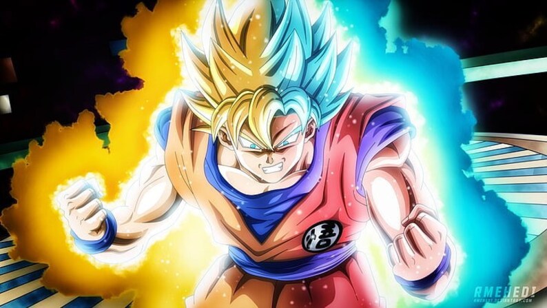 Custom Made Anime Painting On Canvas Original Art | Etsy