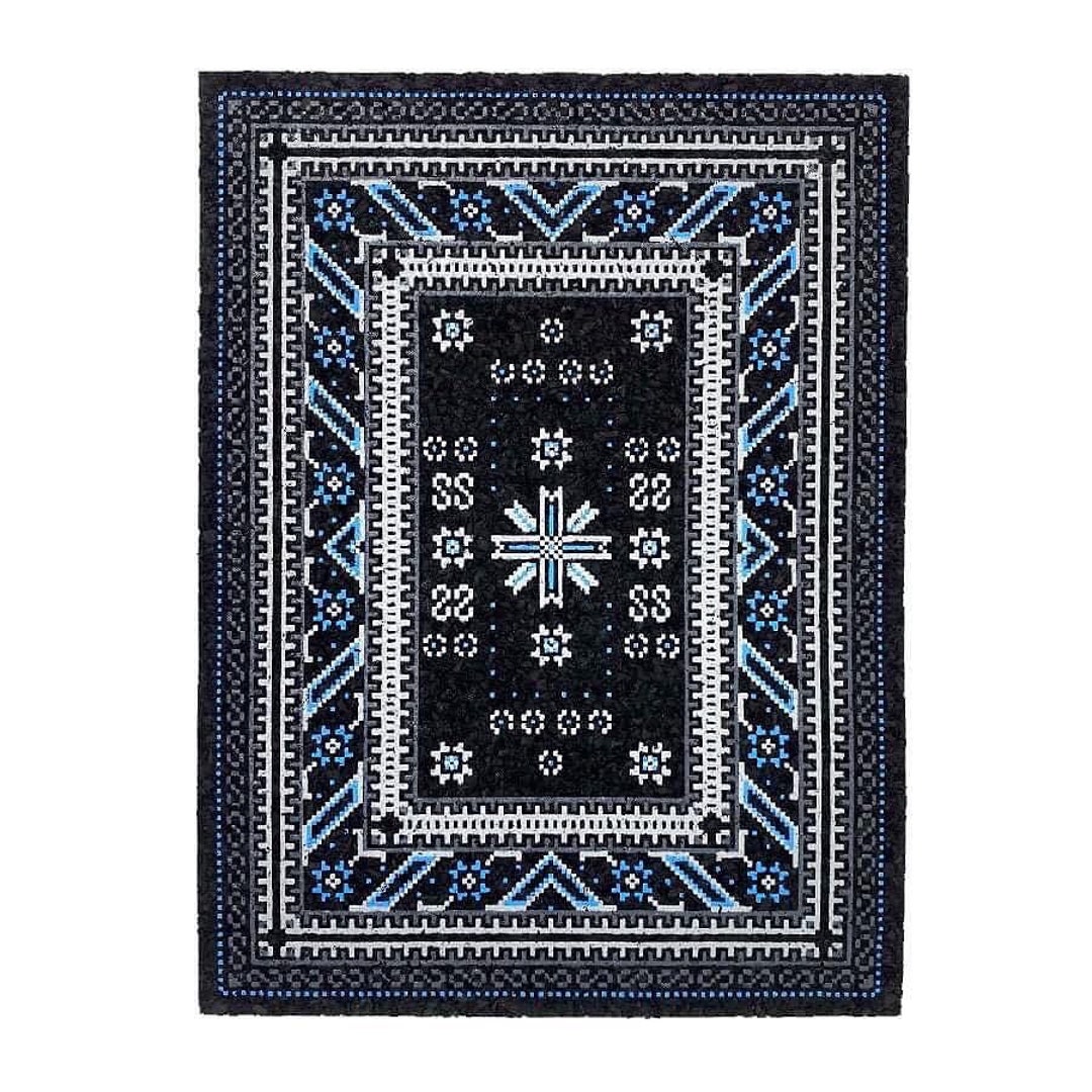 Cobalt Bitrug UV Reactive Mood Mat 8.25 X 11 Limited Edition 555