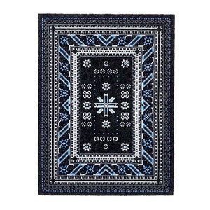 Cobalt Bitrug - UV Reactive Mood Mat 8.25" x 11" - Limited Edition 555 quantity Moodmat Bit Rug Print Poster Coaster Pad