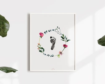 Baby Fussabdruck Etsy