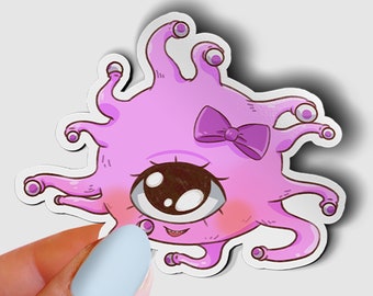 D20 Beholder Die Cut Vinyl Stickers