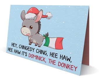 dominick the italian christmas donkey stuffed animal