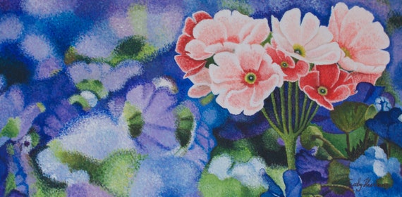 Pointillism Flower
