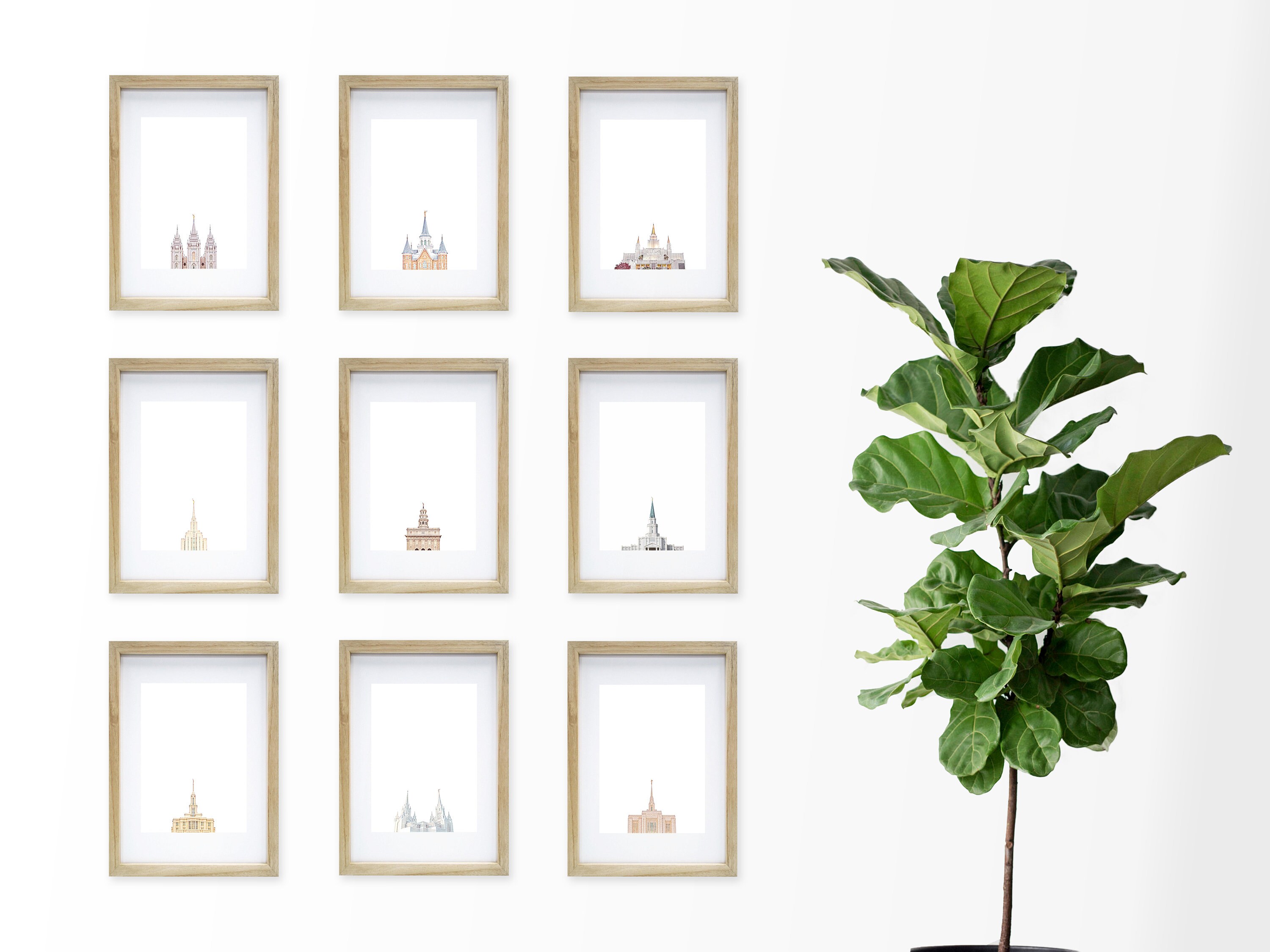 Mount Timpanogos Utah Temple Print - Etsy