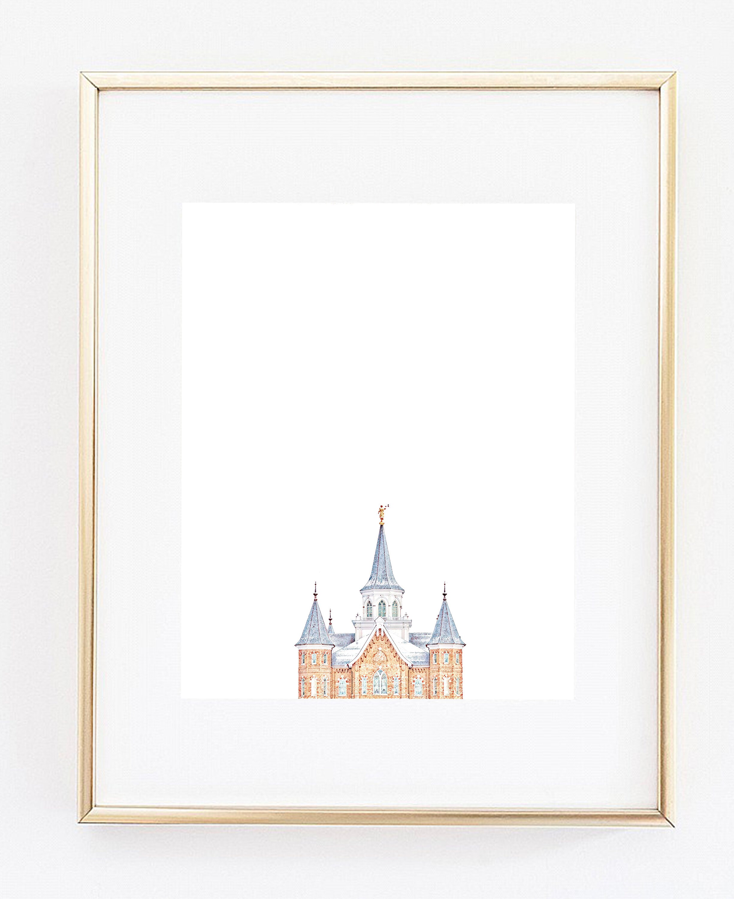 Provo City Center Temple Print - Etsy