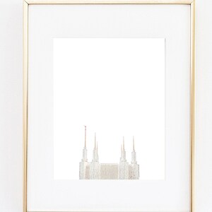 Washington DC Temple Print - Etsy