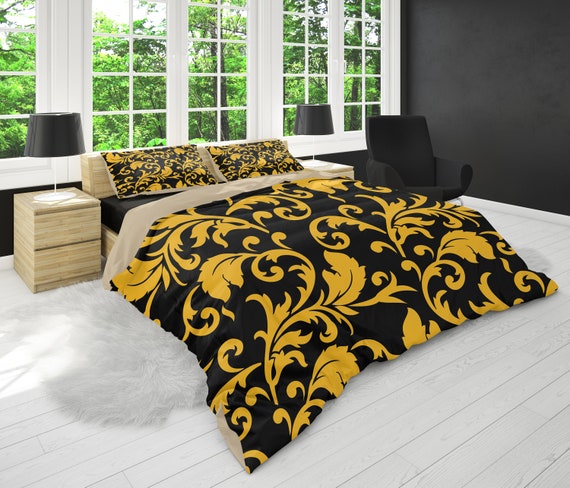 Goldenv Floral Comforter Set Twin Queen King Size Holiday Etsy