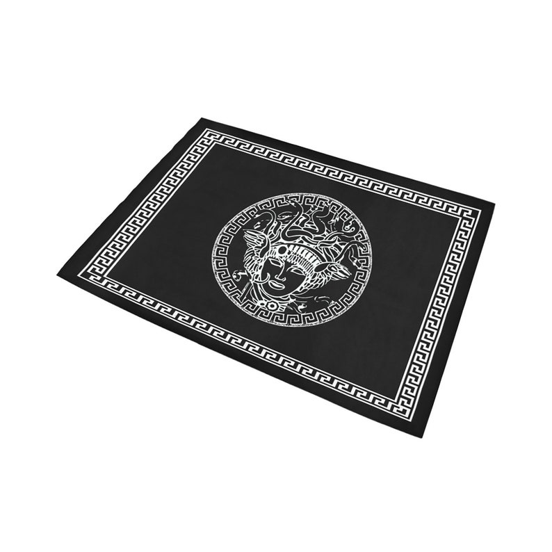 Medusa Inspired Area Rug Elegant Fancy Custom Greek Home Etsy