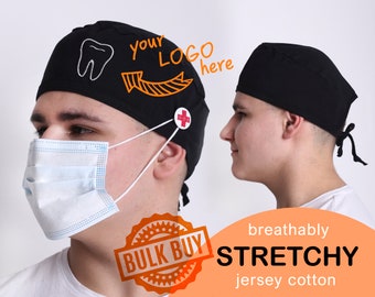Gepersonaliseerd zakelijk LOGO-borduurwerk, scrubmuts, plastische chirurgie, doktersmuts