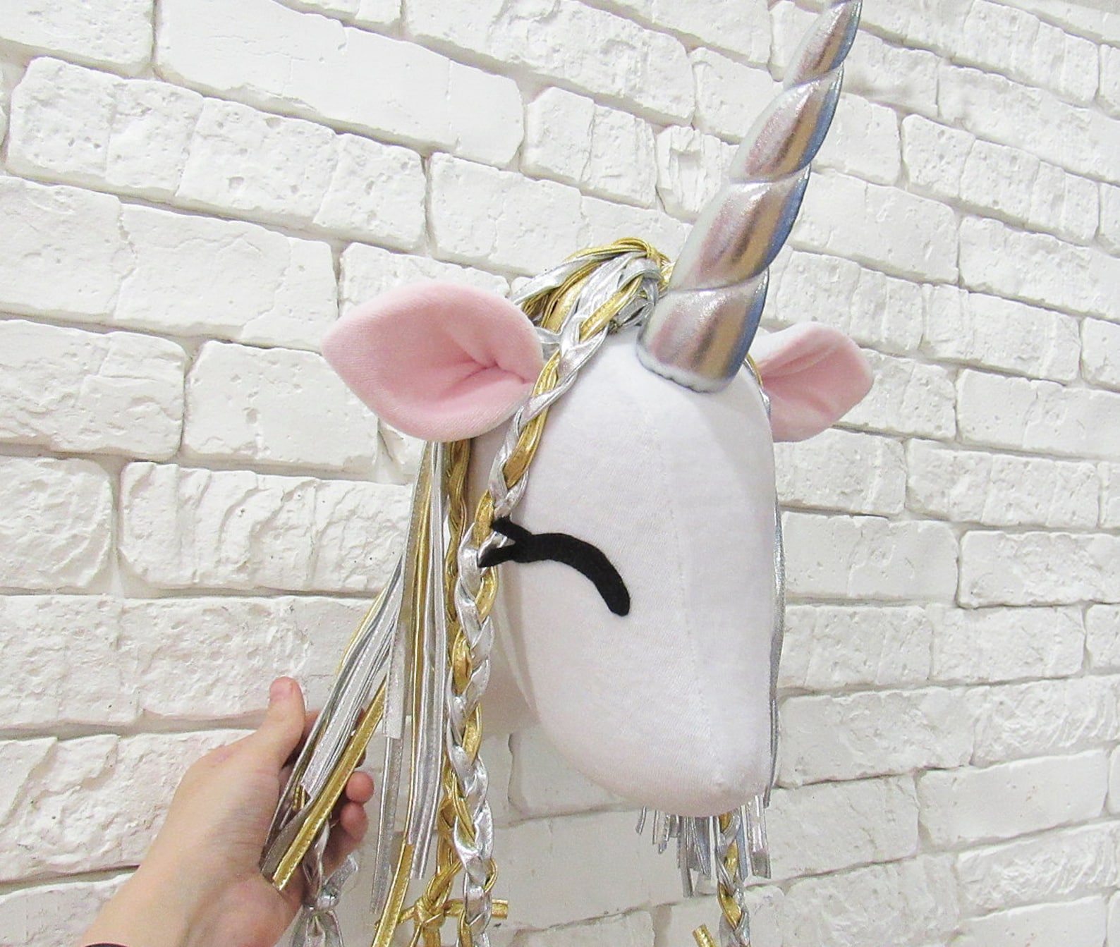 Unicorn Wall Mounted Head Unicorn Wall Hanging Nursery