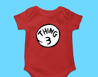 thing 3 onesie