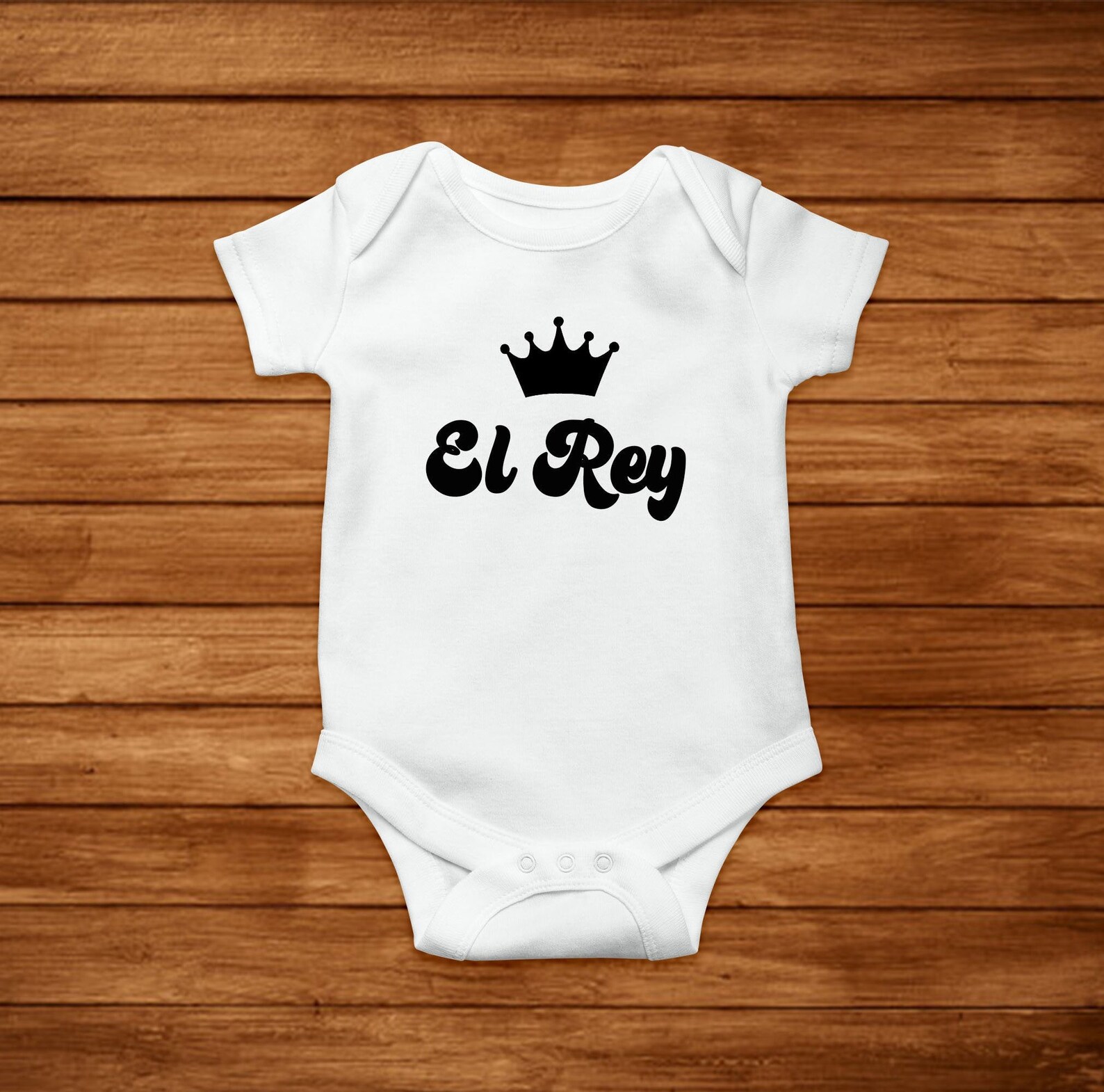 El Rey Spanish Custom Onesie Gerber Baby Onesie® Pregnancy Etsy