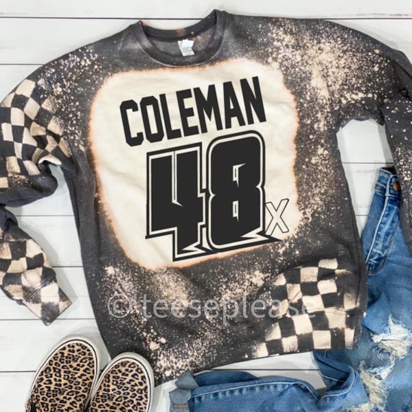 Sudadera de carreras personalizada blanqueada: Bandera a cuadros, pista de tierra