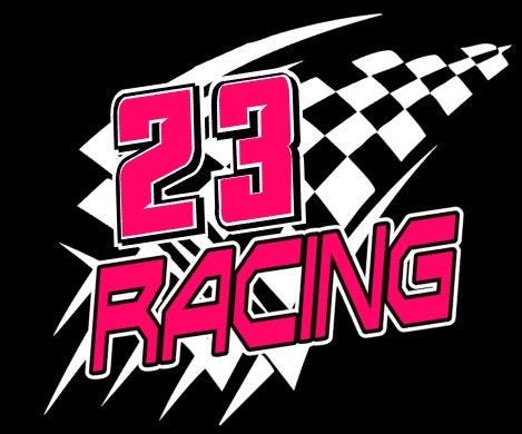 Pink Racing Design DTF Transfer: Personalized Motocross Track (12x14 ...