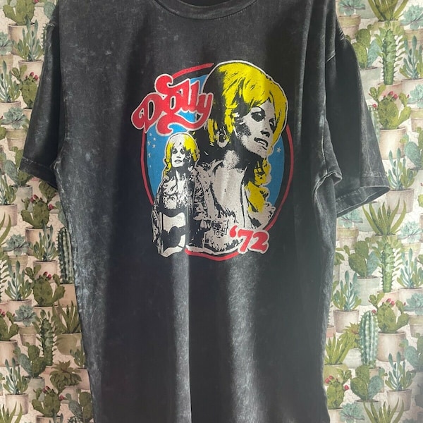 Camiseta gráfica Vintage Dolly Parton '72