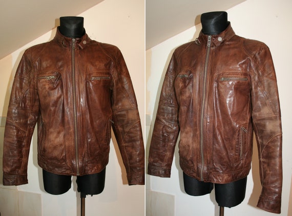 angelo litrico leather jacket