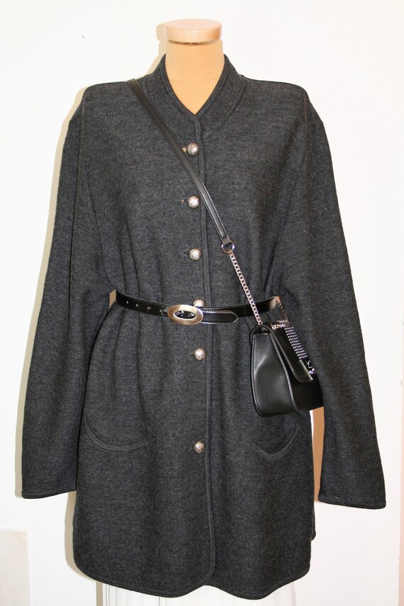 Austrian Vintage Geiger of Austria Wool Cardigan/S